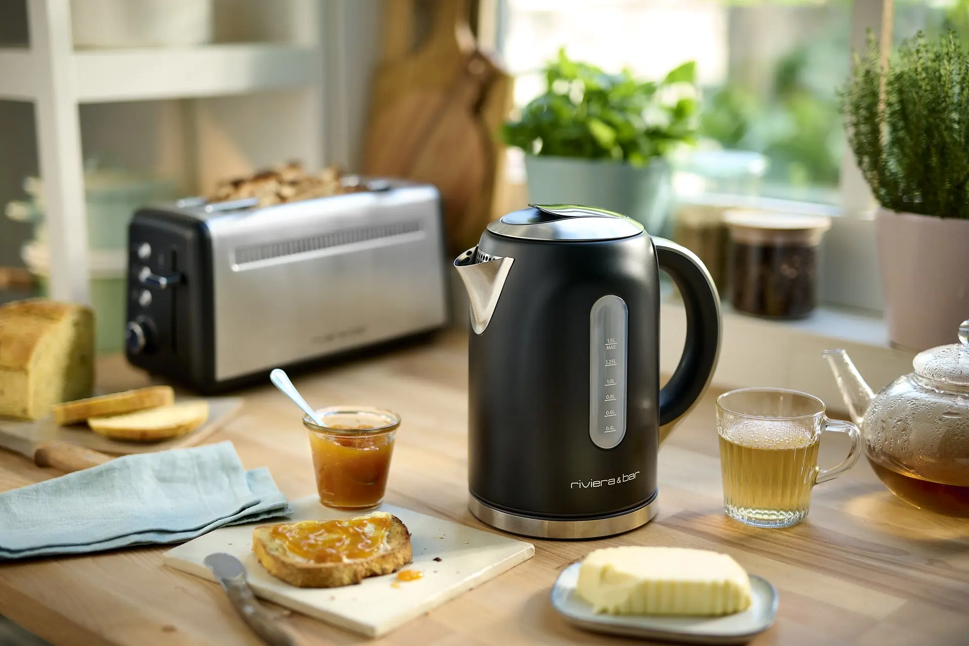 Bouilloire Mila - Black Satin (1,5L) - Image 3