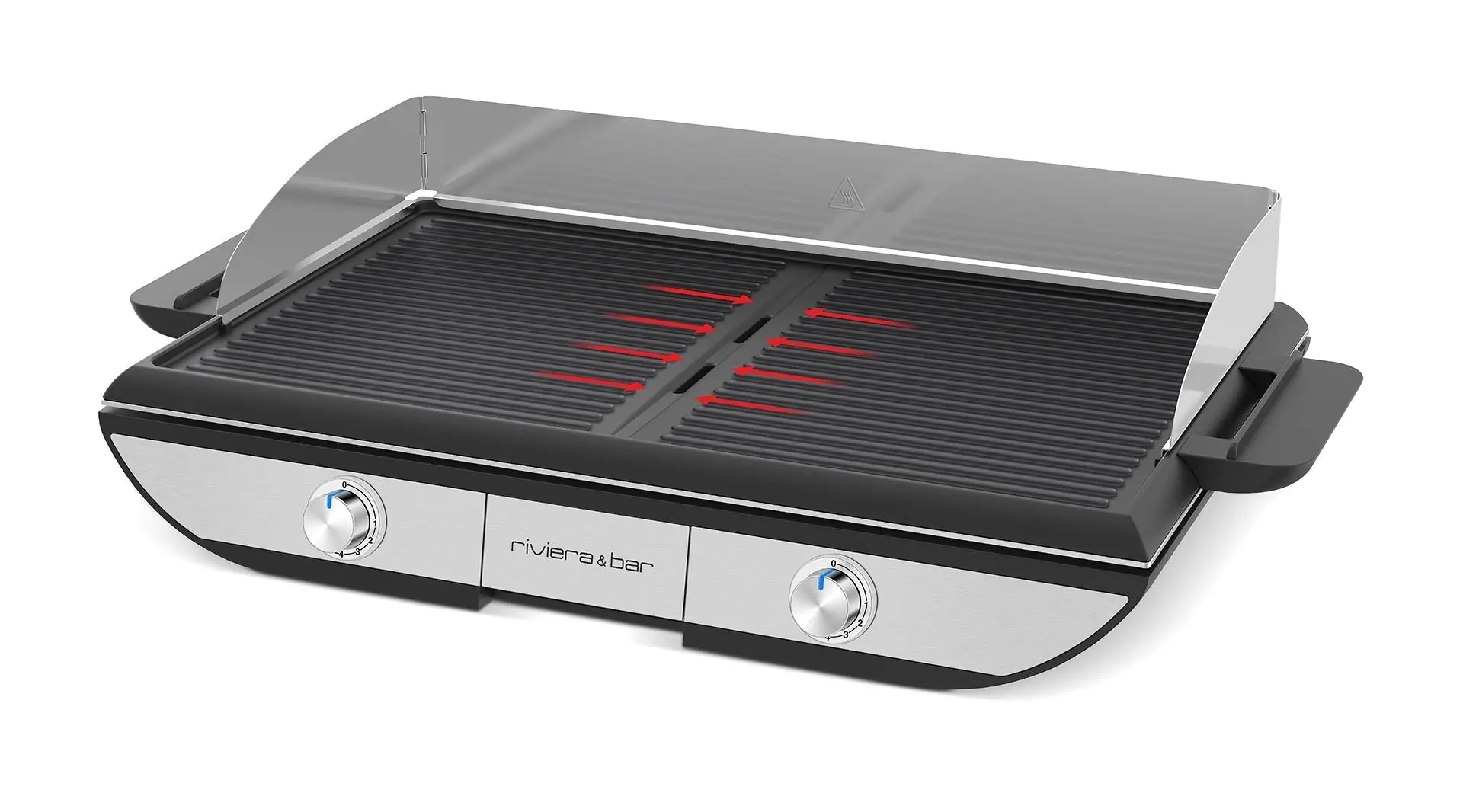 Plancha électrique avec plaque amovible - Image 4