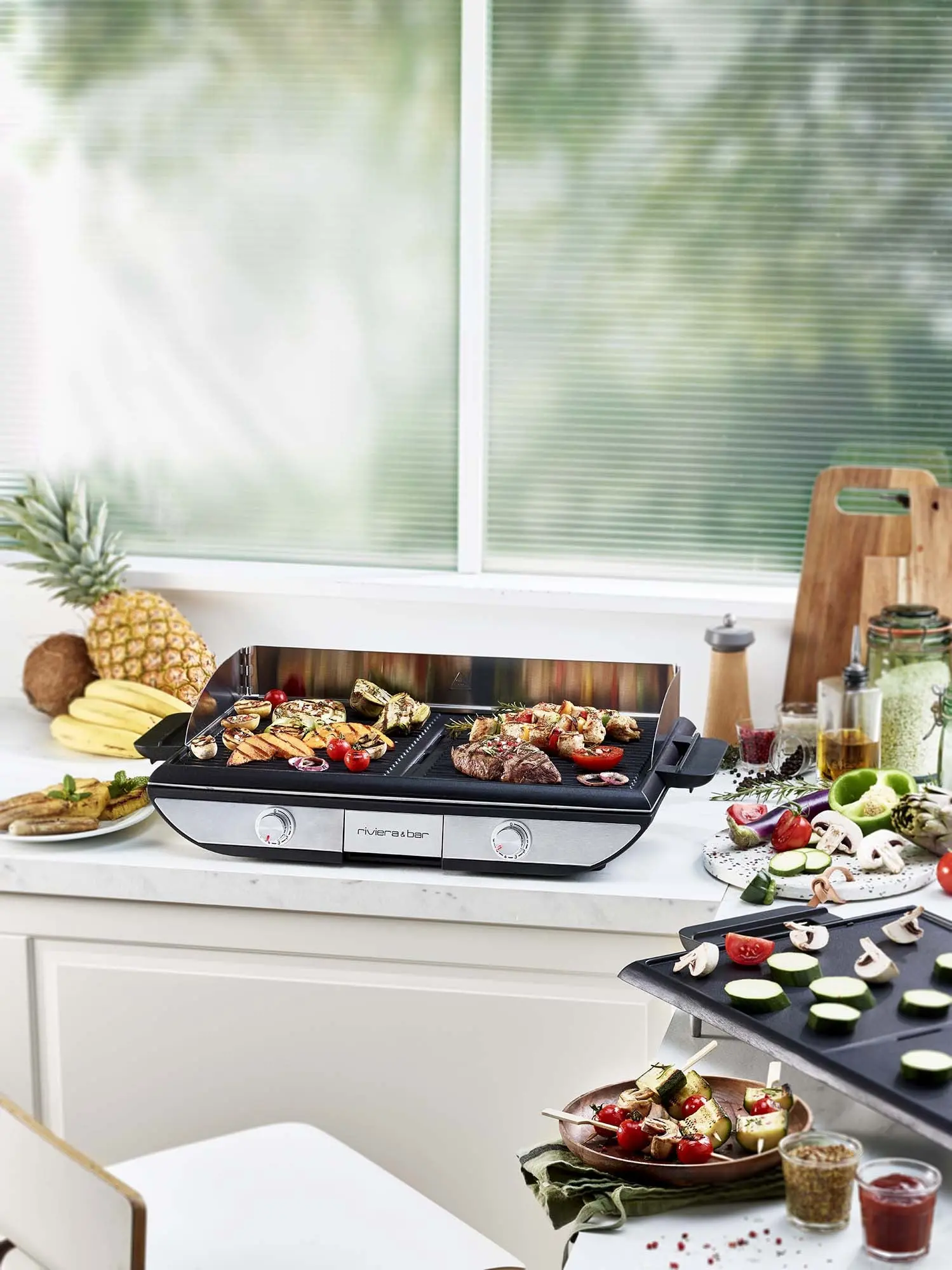 Plancha électrique avec plaque amovible - Image 7