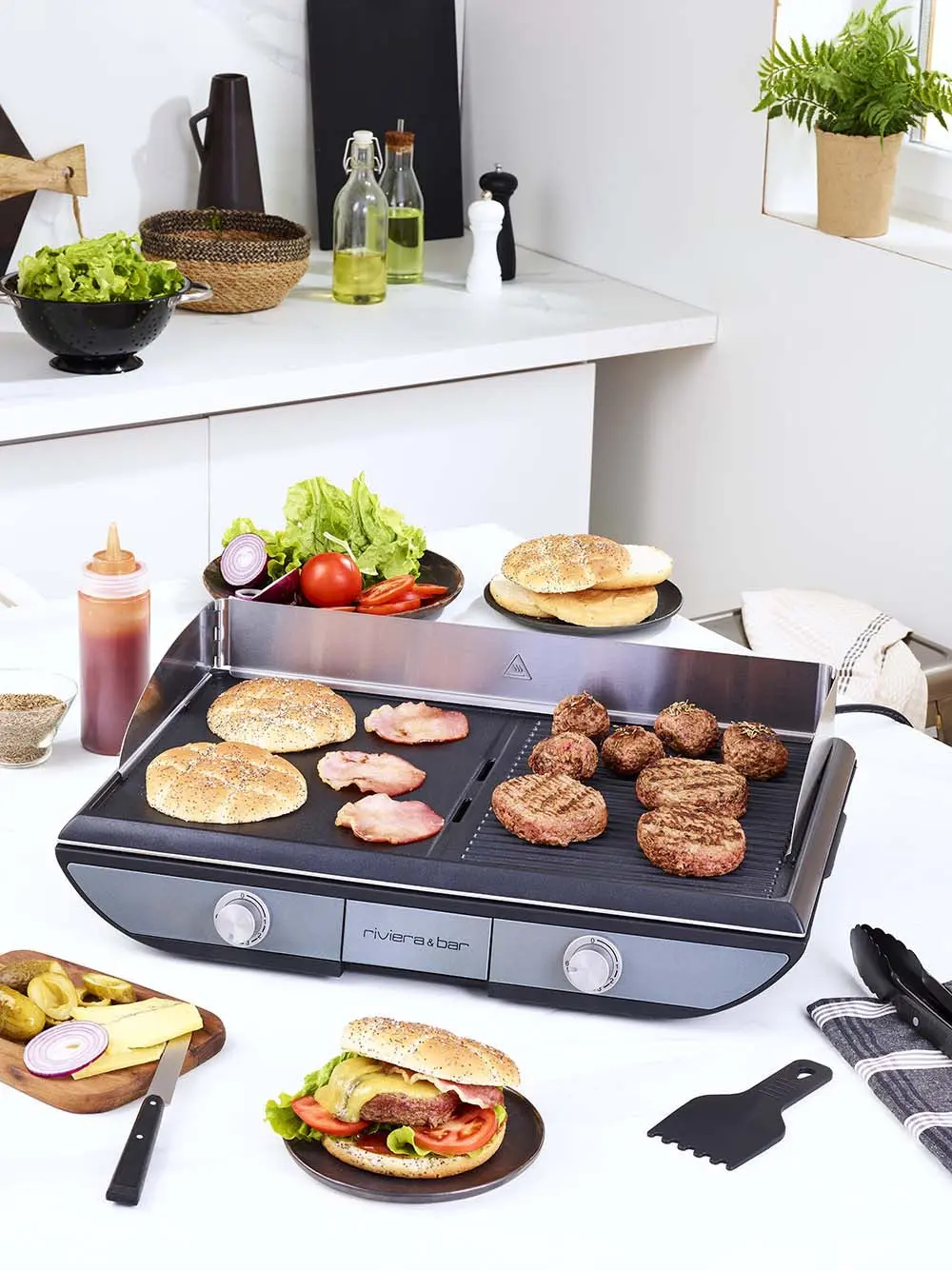 Plancha 2 zones de cuisson - Image 6