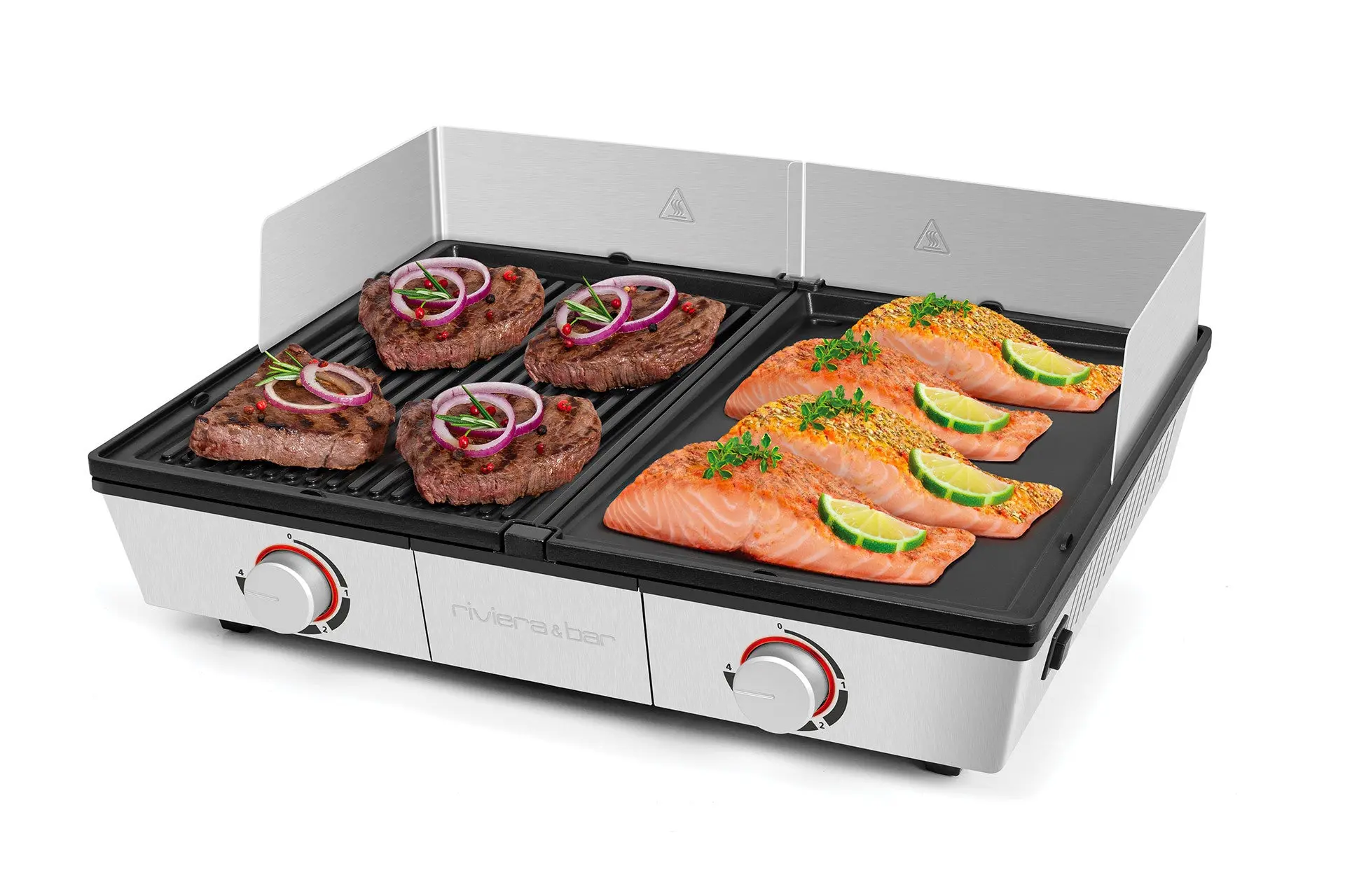 Plancha avec récupérateur de graisse - Image 5