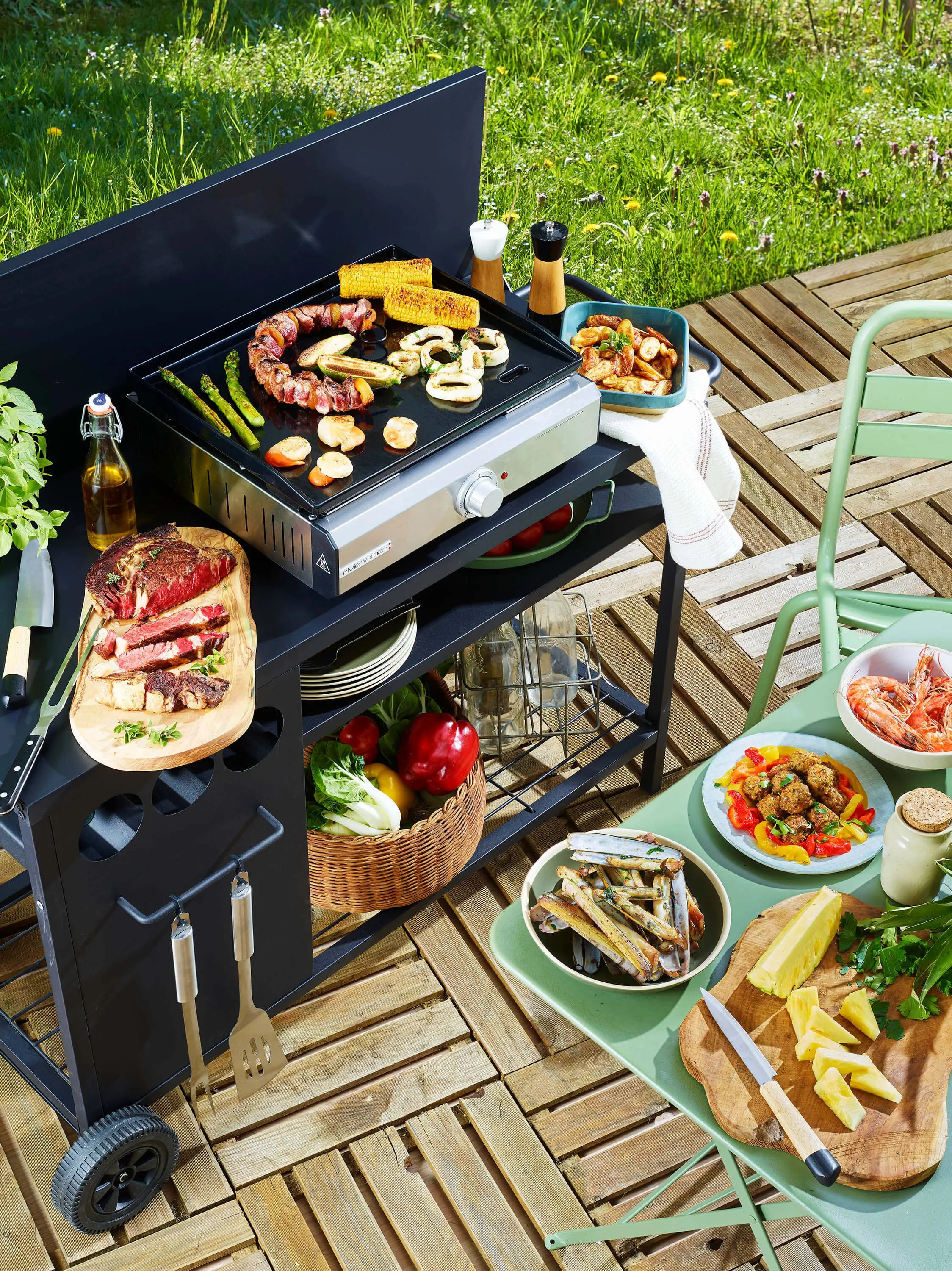 Plancha fonte émaillée électrique - Image 3